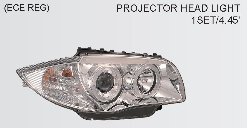 Angel Eye farovi BMW E87(5vrata)/E81(3vrata) Hrom 04-UP